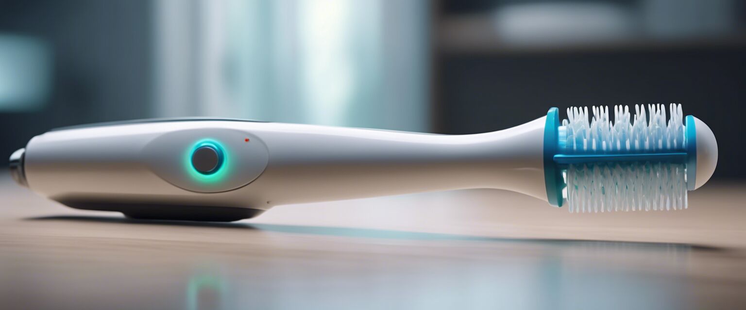 Oscillating electric toothbrush